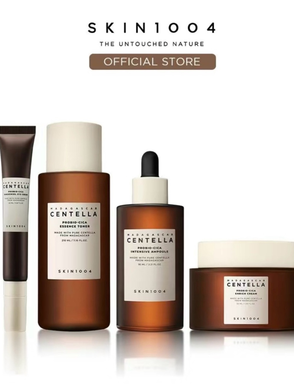 Madagascar Centella Serum & Face Oil Set — Brown Centella Ampoule